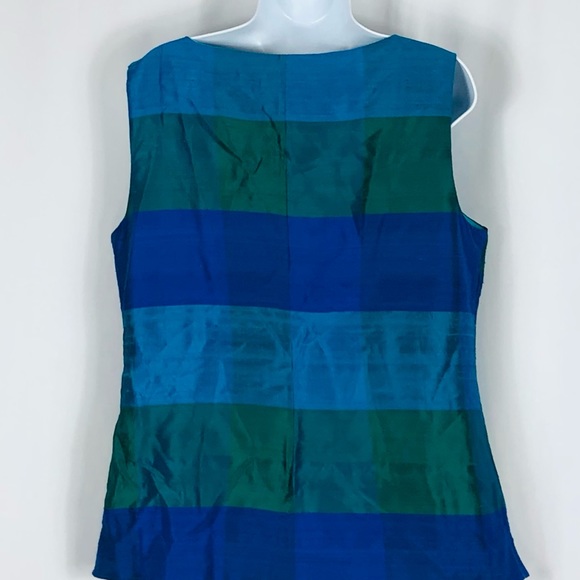 Talbots Silk sleeveless top NWT 12 - Picture 8 of 14